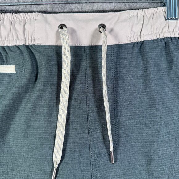 Vuori Banks Shorts Mens Large Green Drawstring Unlined Athletic Stretch - Picture 3 of 11